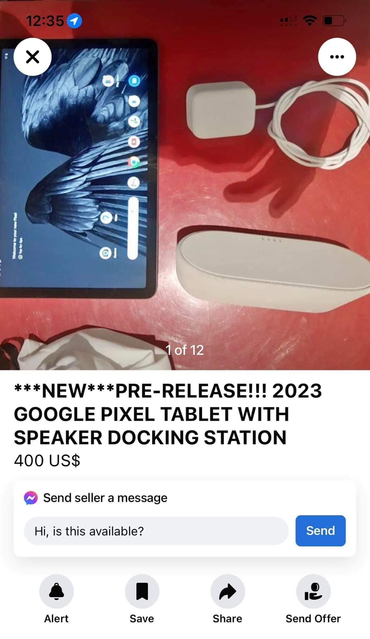 Google Pixel tablet er blevet lækket på Facebook 2 Google-Pixel-Tablet-leak-Facebook