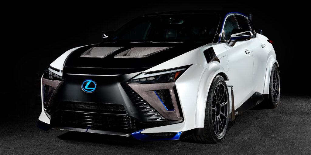 Lexus afslører elektrisk SUV med sportsvogns-ambitioner 2 Lexus RZ Sports Concept