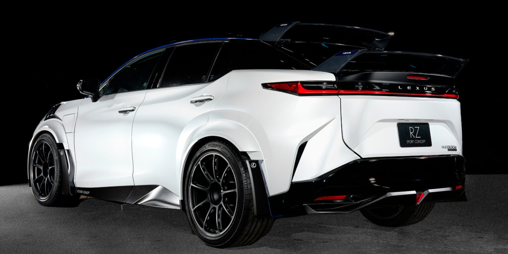 Lexus afslører elektrisk SUV med sportsvogns-ambitioner 3 Lexus RZ Sports Concept