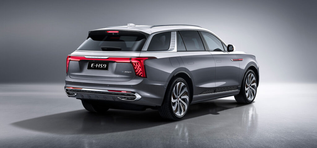 Kolossal kineser kommer til Danmark 2 Hongqi E-HS9