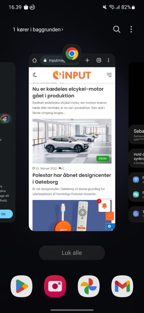 Anmeldelse: Samsung Galaxy S23 4 Samsung-Galaxy-S23-multitasking