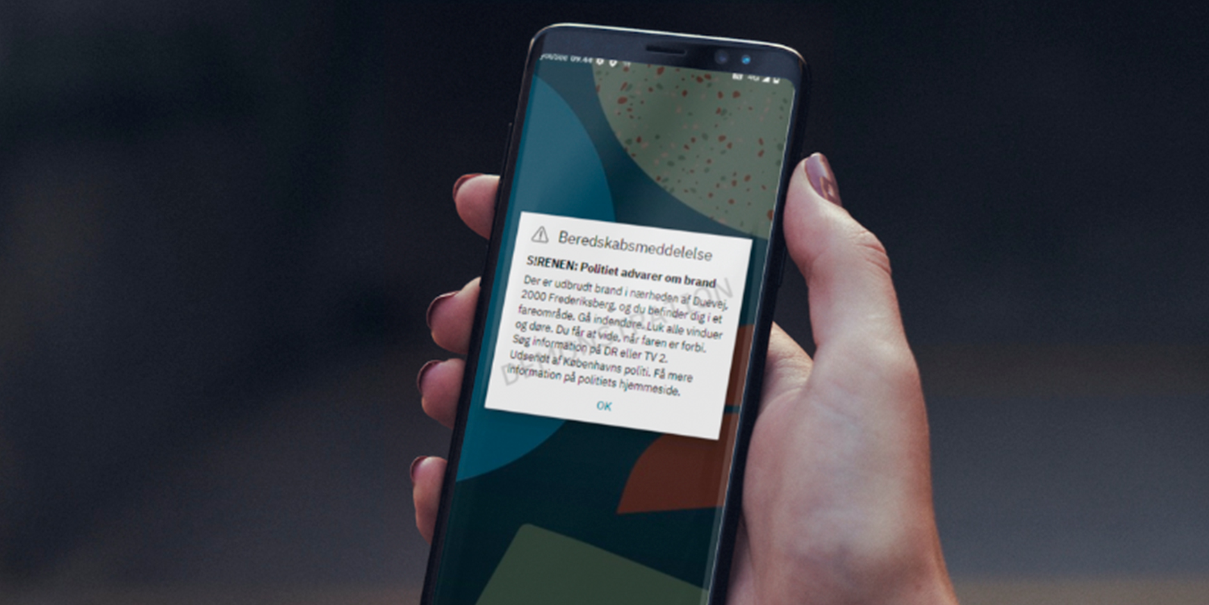 S!RENEN skal advare danskerne om fare 3 S!RENEN