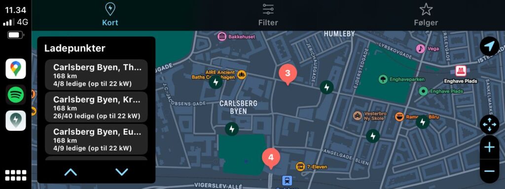 Clever er kommet ombord i Apple CarPlay 6 Apple CarPlay