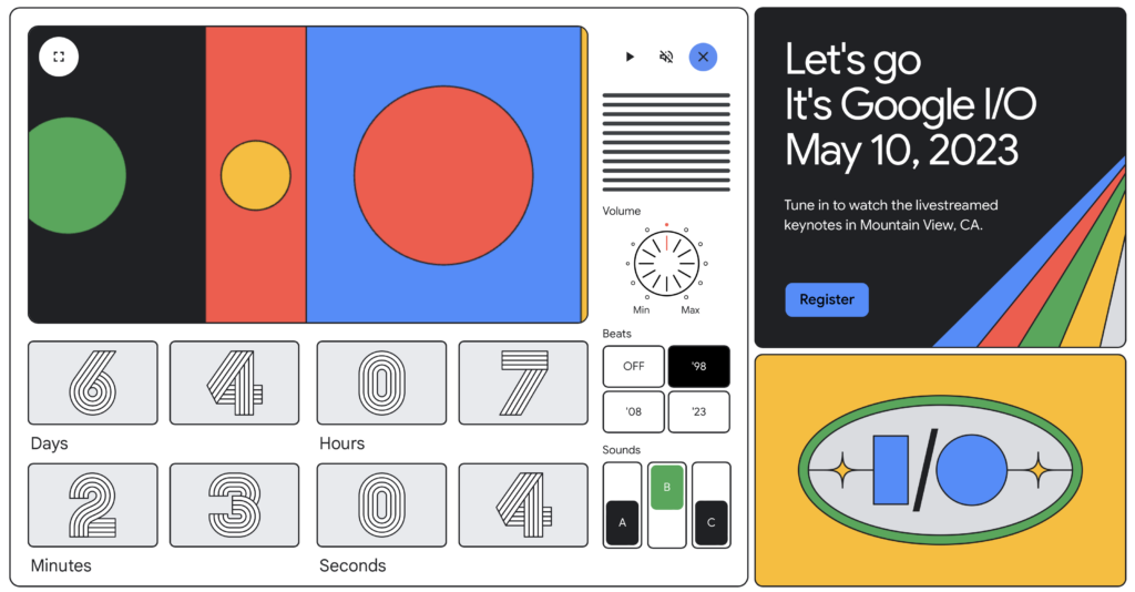 Garanti for Google-nyheder den 10. maj 2 Google I/O