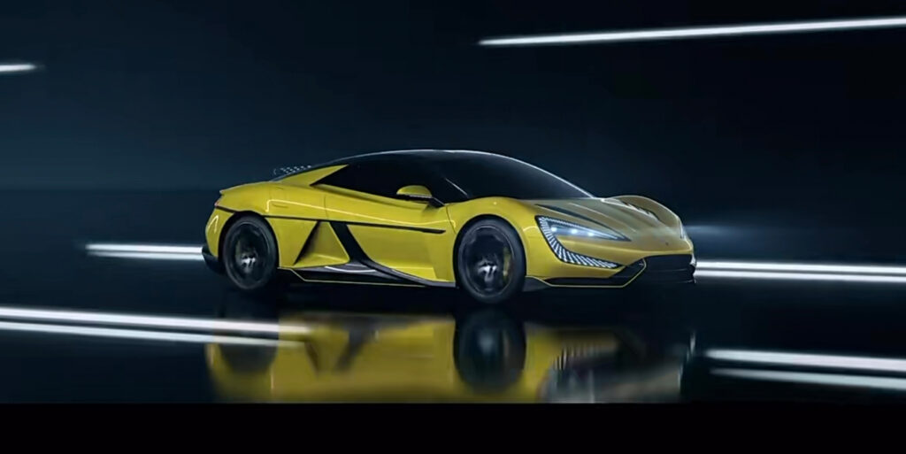 Vanvittig el-sportsvogn kan hoppe på stedet 2 Byd U9