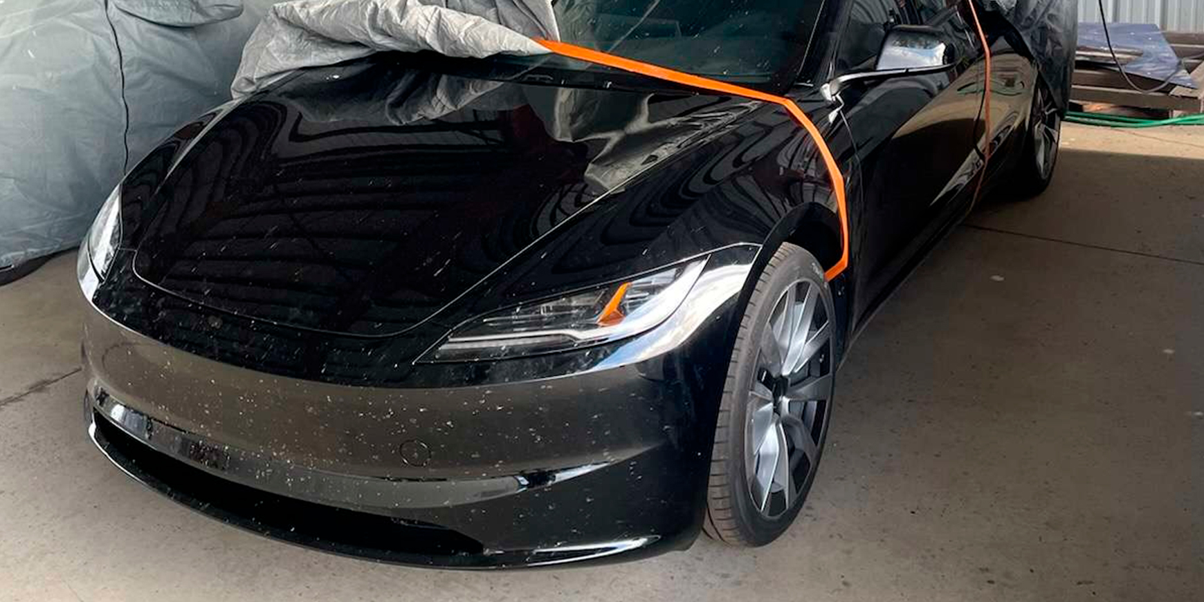Nyt foto skaber debat om Tesla Model 3 refresh 7 Model 3 refresh