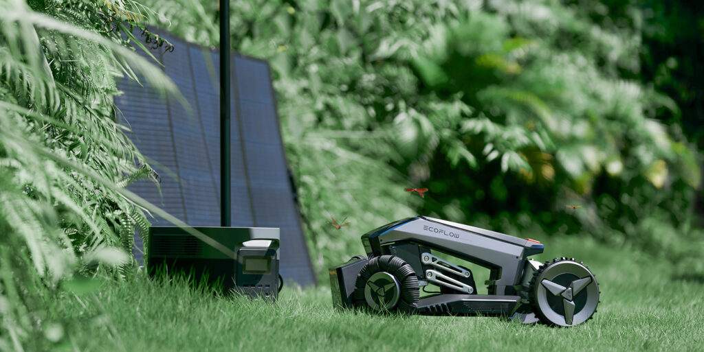 Futuristisk robotplæneklipper har 'øjne' 2 EcoFlow Blade