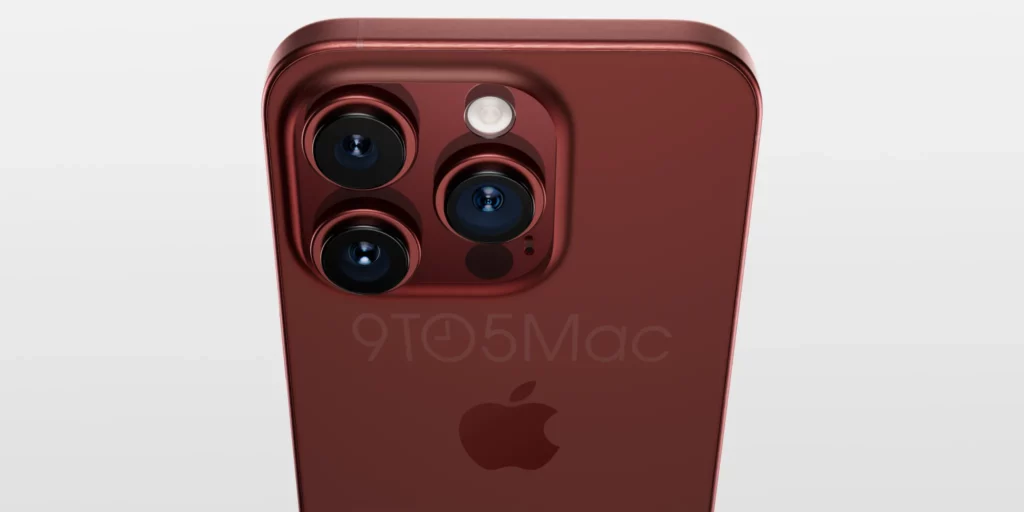 iPhone 15 Pro: Sådan kommer den til at se ud 6 iPhone 15 Pro red color