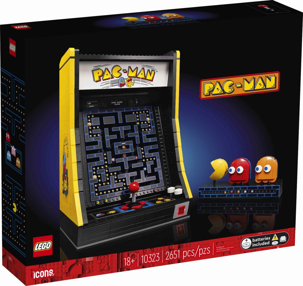 LEGO lancerer Pac-Man arkademaskine 2 10323 Box2PAC MAN™ ©Bandai Namco Entertainment Inc