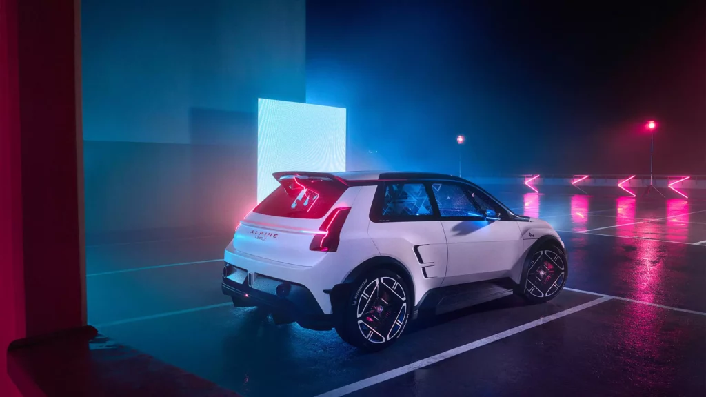 Fræk elbil baseret på Renault 5 3 Alpine A290 Beta