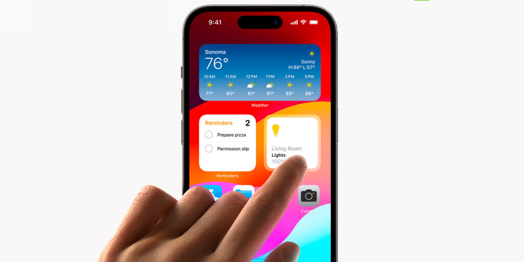 I dag får din iPhone nyt styresystem – her er nyhederne 4 2023 0606 widgets 1