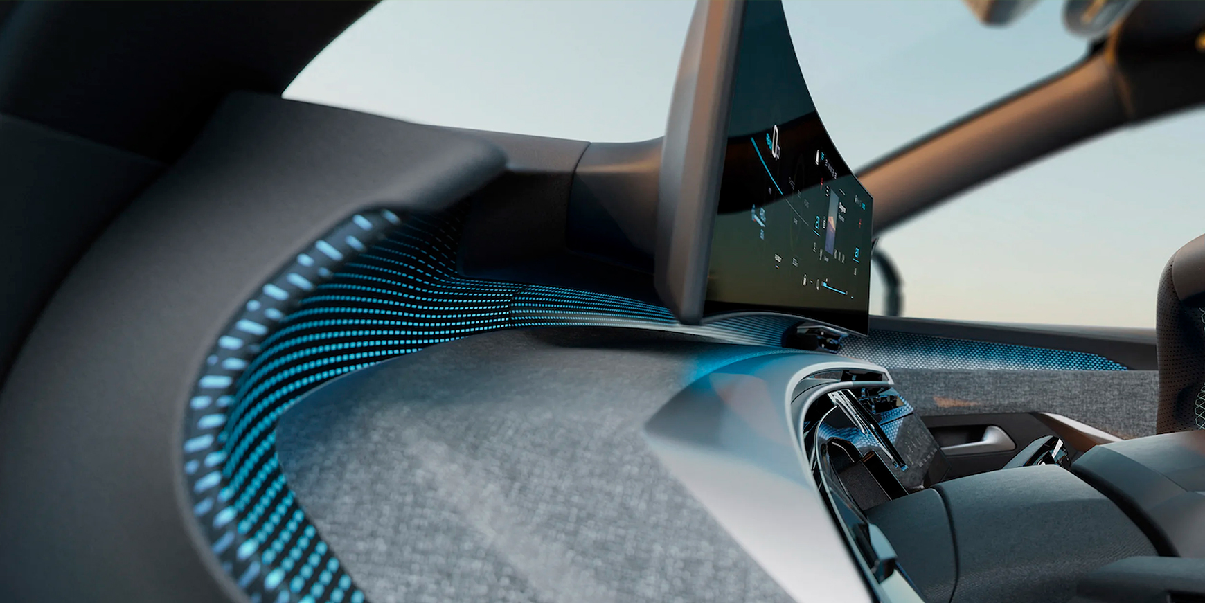 Først billeder af 'svævende skærm' i Peugeot e-3008 3 Peugeot e-3008