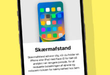 iOS 17 beskytter dine øjne med Skærmafstand 6 Skærmafstand