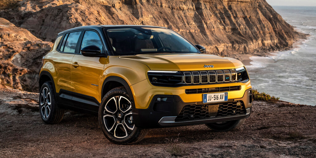Fire elbiler fra Jeep de næste to år 4 Jeep Avenger