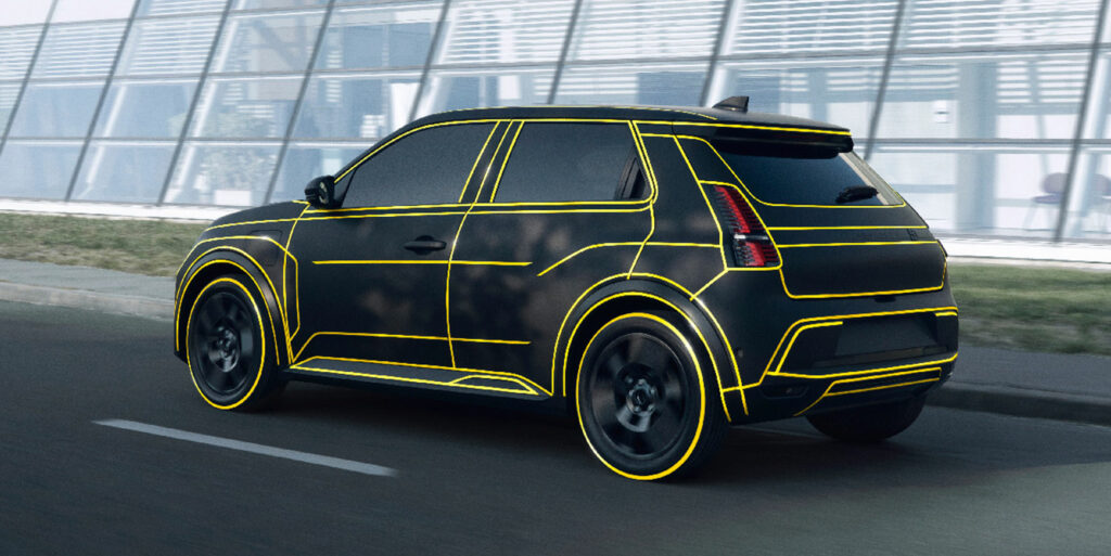 Første billeder af den nye Renault 5 3 Renault 5