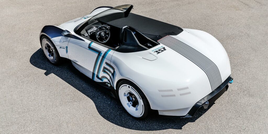 Fræk elektrisk ego-sportsvogn fra Porsche 2 Porsche Vision 357