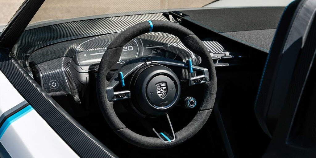 Fræk elektrisk ego-sportsvogn fra Porsche 3 Porsche Vision 357