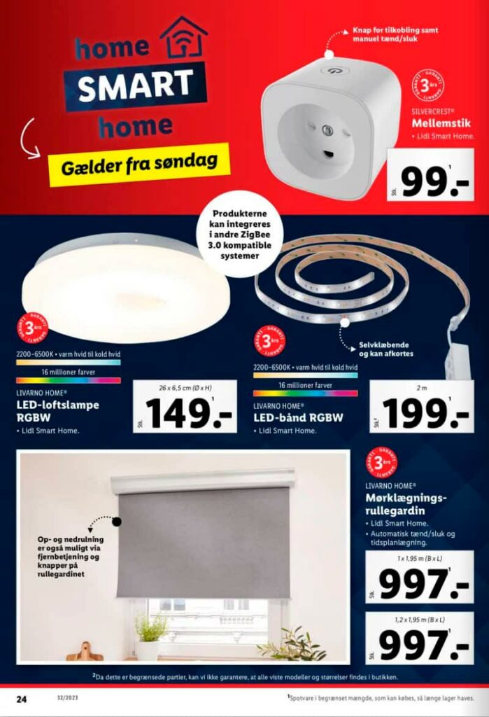 Lidl udvider med intelligent rullegardin 2 intelligent rullegardin