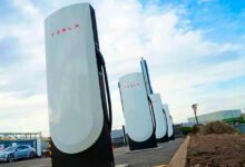 Tesla tænder for den første 500 kW Supercharger 3 Supercharger V4