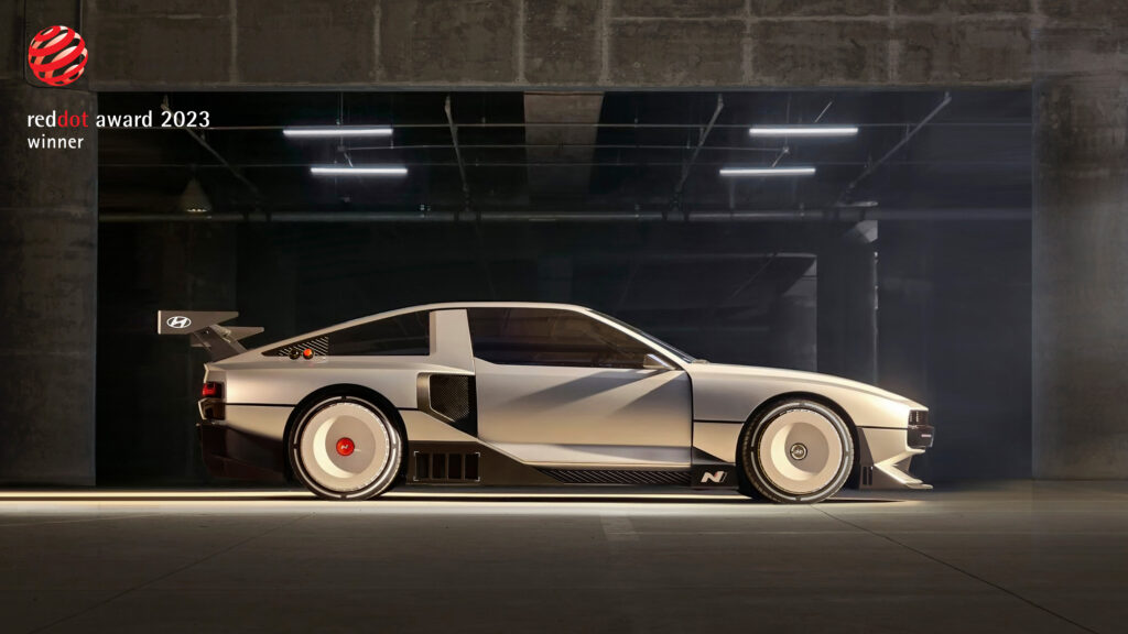Hyundai N Vision 74 vinder tre designpriser 4 hyundai red dot design awards 2023 n vision 74