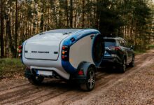 Perfekt campingvogn til mindre elbiler 6 Mink-E