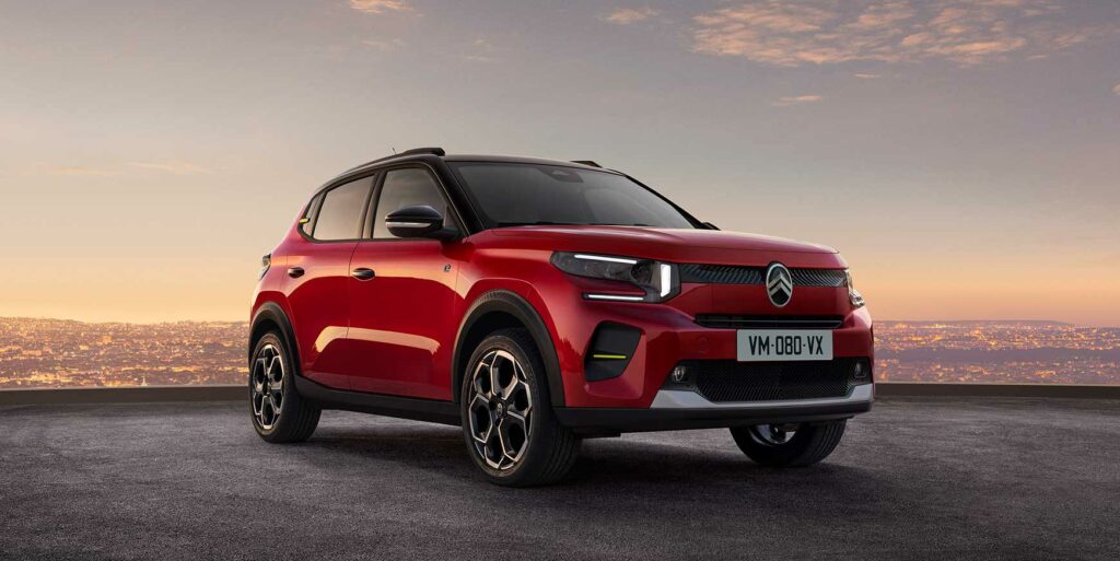 7 elbiler der kan leases for under tre tusinde 3 Citroën e-C3