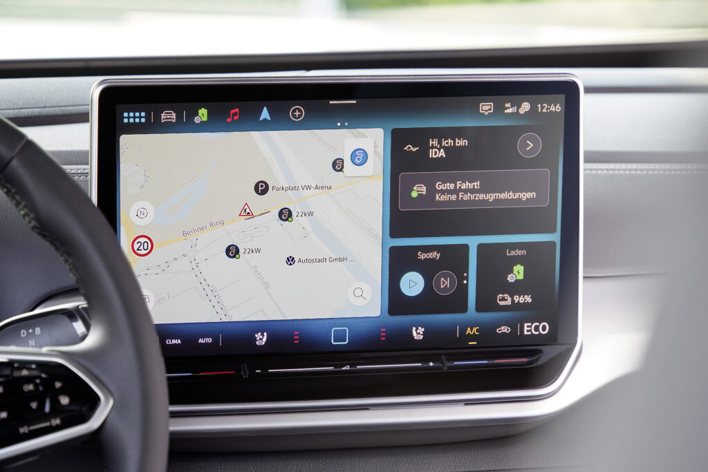 VW ID.4 og ID.5 får længere rækkevidde og flere kræfter 3 ID.4 iD.5 infotainment