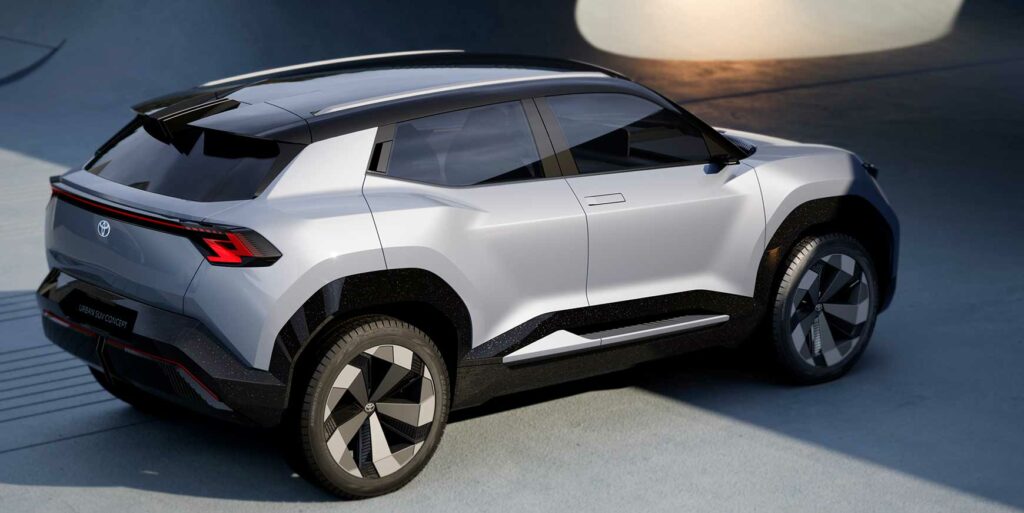 Her er Toyotas Volvo EX30-konkurrent 4 Toyota Urban SUV