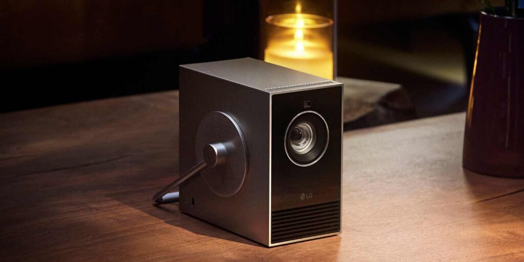 CineBeam Qube er en minimalistisk 4K-projektor 2 LG CineBeam Qube 4K