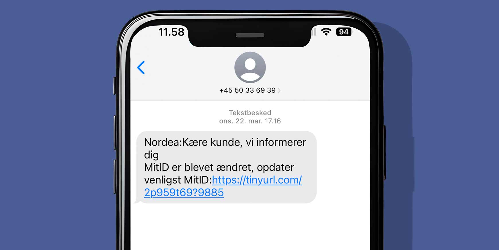 Nyt våben skal stoppe SMS-svindel 7 SMS-svindel