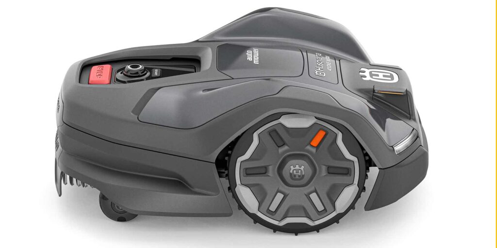 Radarstyret robotplæneklipper klarer også kantklipning 2 Automower 410EX Nera