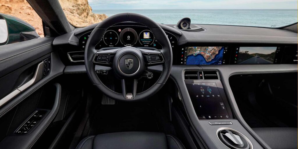 Nu er det nye Apple CarPlay endelig lanceret 2 2024 0208 taycan