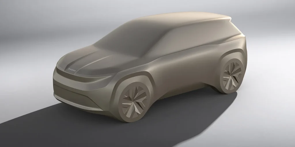Skoda giver smugkig på billig elektrisk crossover 2 Skoda crosover