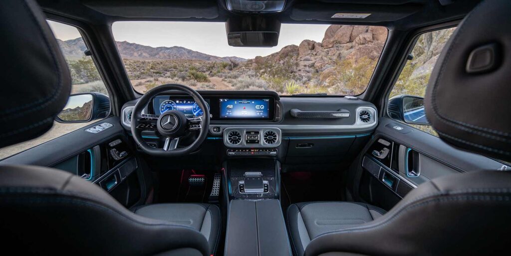 Firkantet Mercedes-offroader er blevet elektrisk 3 Mercedes-Benz G 580
