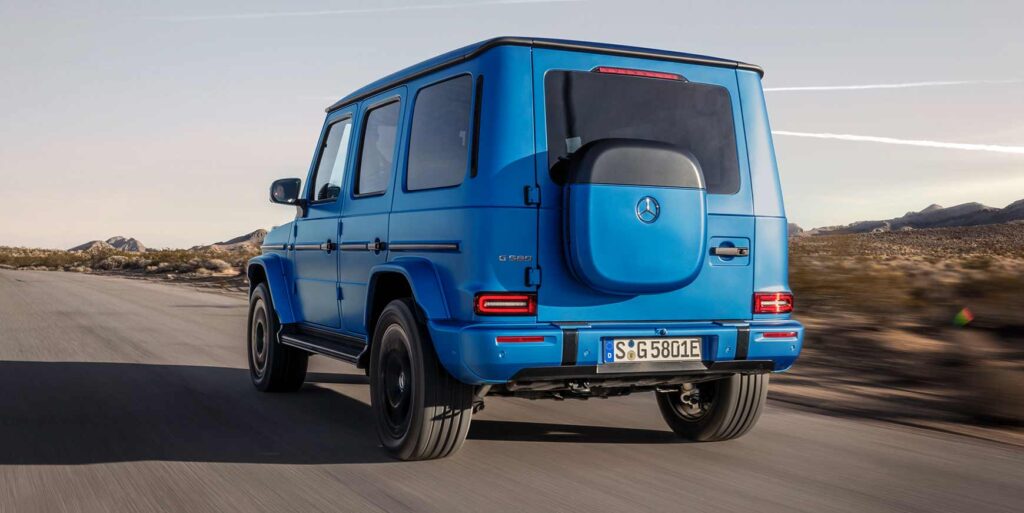 Firkantet Mercedes-offroader er blevet elektrisk 2 Mercedes-Benz G 580