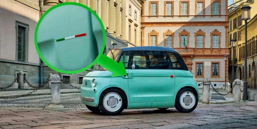 Fiats mikro-elbil beslaglagt af italiensk politi 2 Fiat Topolino