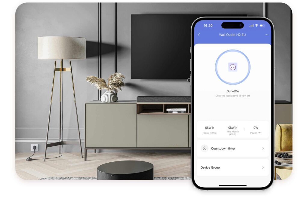Stikket der sladrer om sit strømforbrug 2 Aqara Wall Outlet
