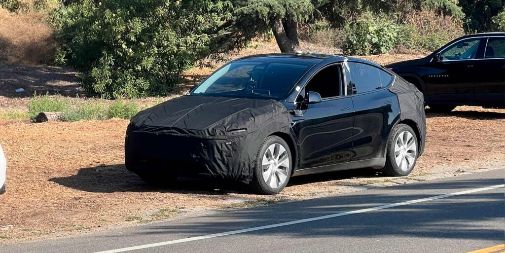 Nye fotos af Tesla Model Y Juniper 4 Tesla Model Y