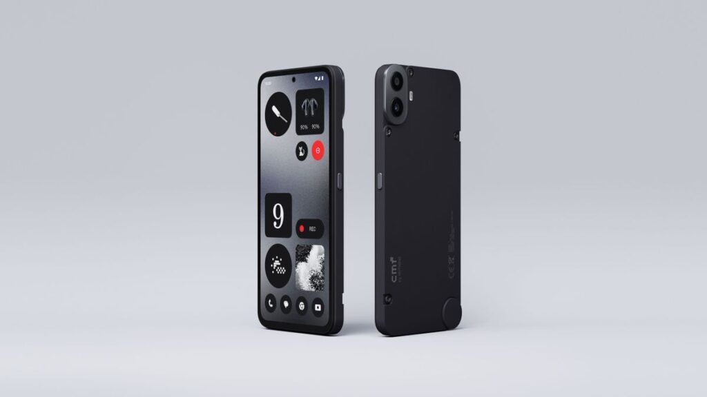 Nothing klar med farverig telefon til små penge: CMF Phone 1 2 CMF Phone 1 by Nothing