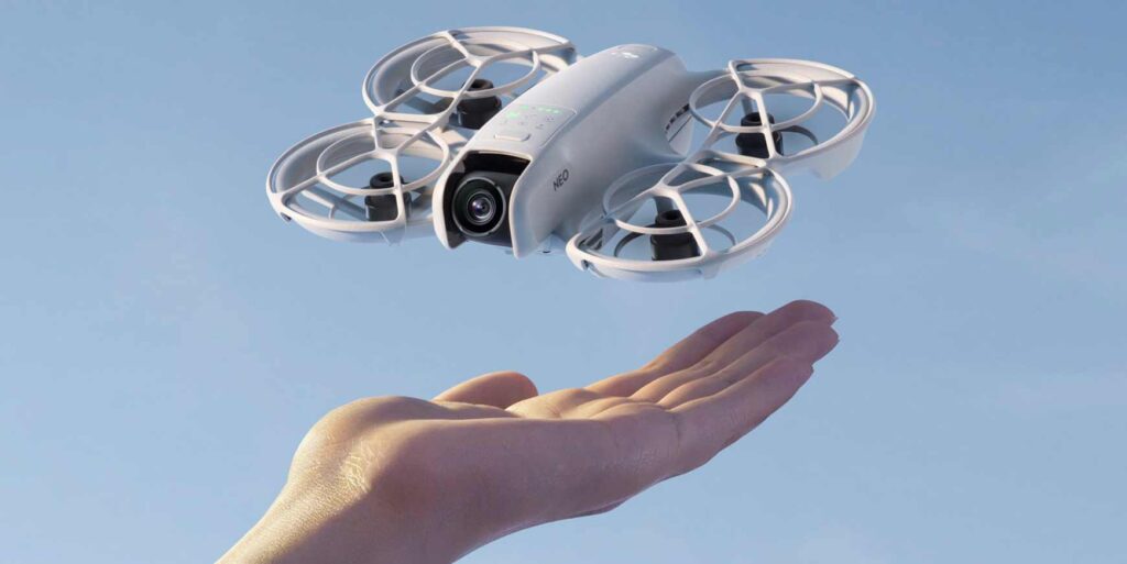 DJI Neo kan lande i din håndflade 3 DJI Neo
