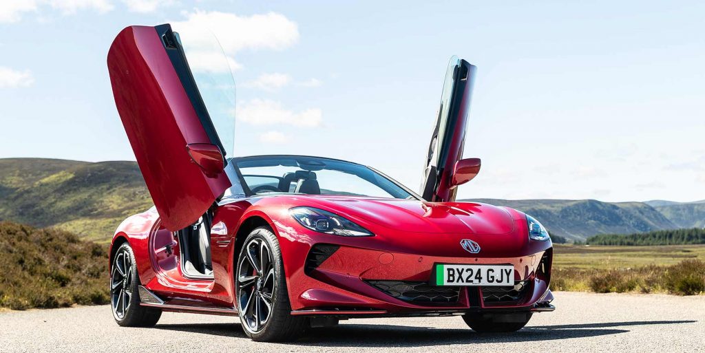 Så kom der dansk pris på MG Cyberster 2 pris på MG Cyberster