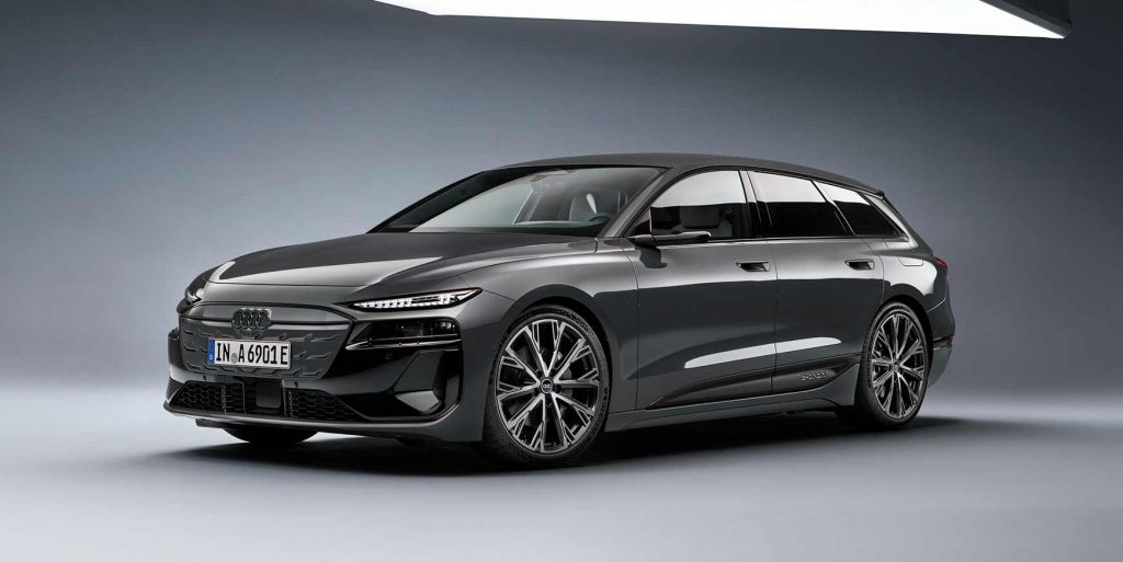 Dansk premiere på fire nye elbiler 4 Audi A6 Avant e-tron