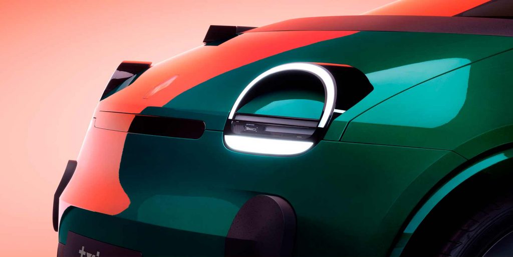 Renaults billigste elbil vises frem i Paris 2 Renault Twingo