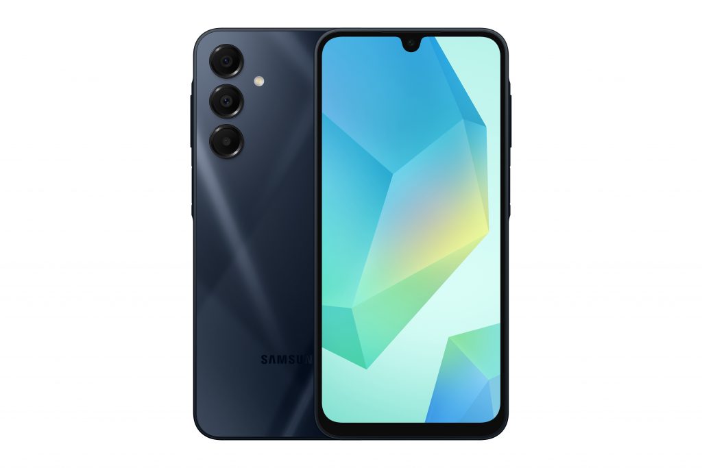 Samsung introducerer prisvenlig 5G-telefon: Galaxy A16 5G 2 Samsung Galaxy A16 5G black.jpg