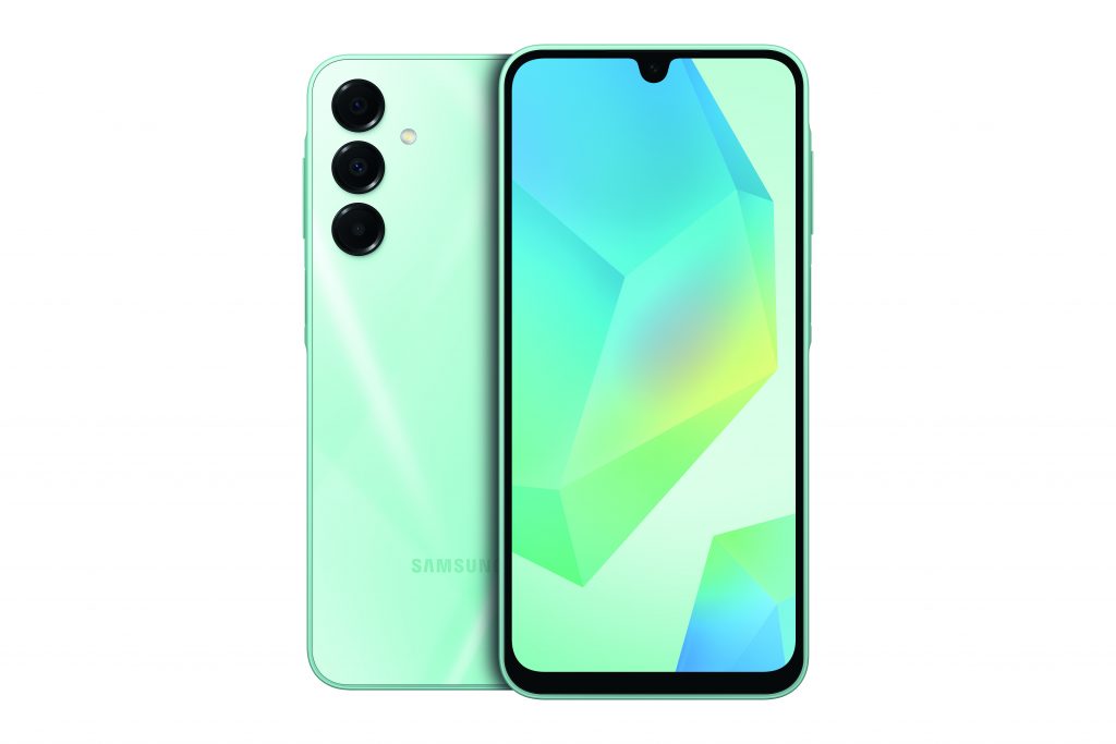 Samsung introducerer prisvenlig 5G-telefon: Galaxy A16 5G 3 Samsung Galaxy A16 5G light green