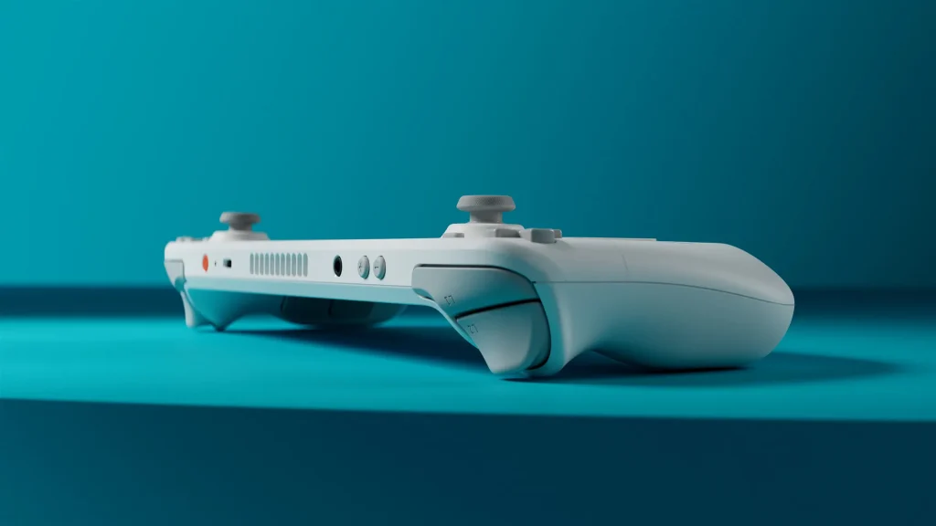 Steam Deck OLED - nu i hvid limited edition 3 steam deck white limited sideview
