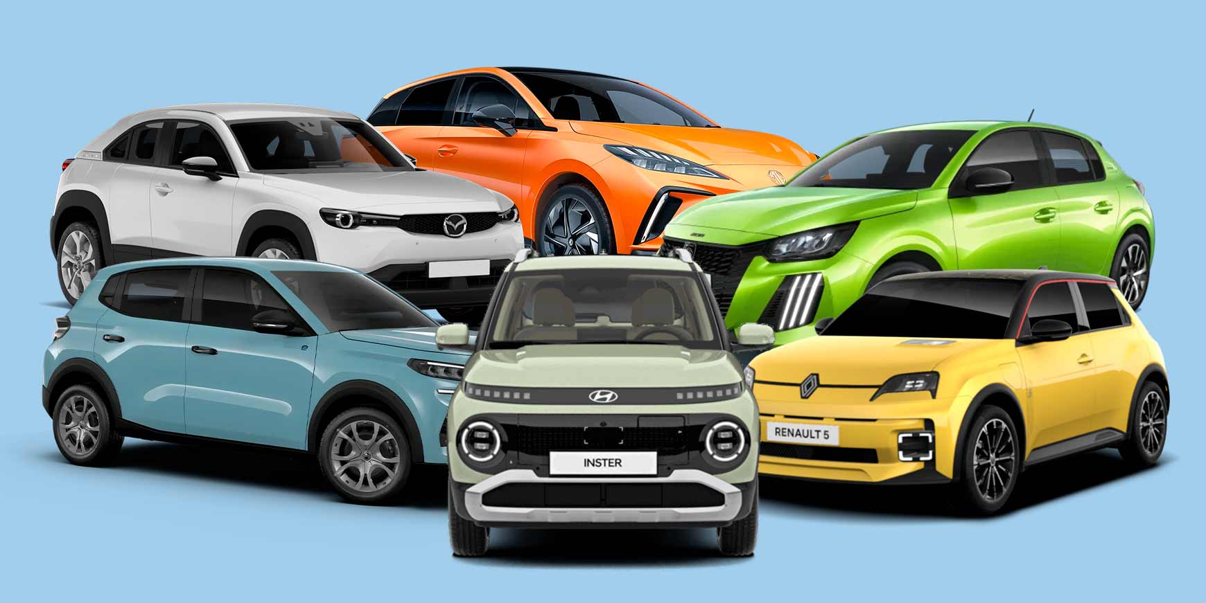 Danmarks billigste elbiler, marts 2025 2 billigste elbiler