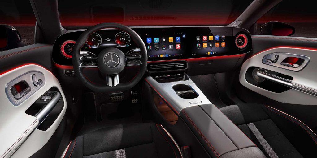 Mercedes CLA er mærkets mest effektive elbil nogensinde 5 2025 0315 mercedes cla 04