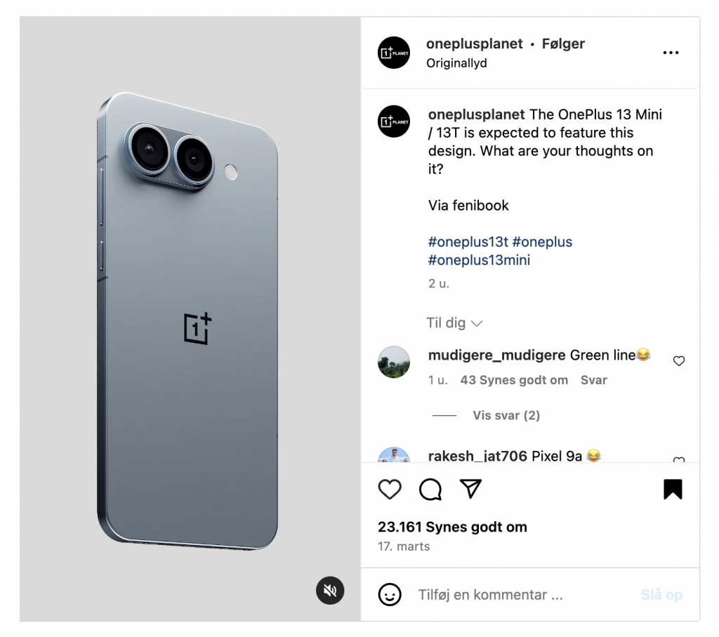 Rygte: OnePlus 13 Mini er en kompakt flagskibstelefon 2 OnePlus 13 Mini design