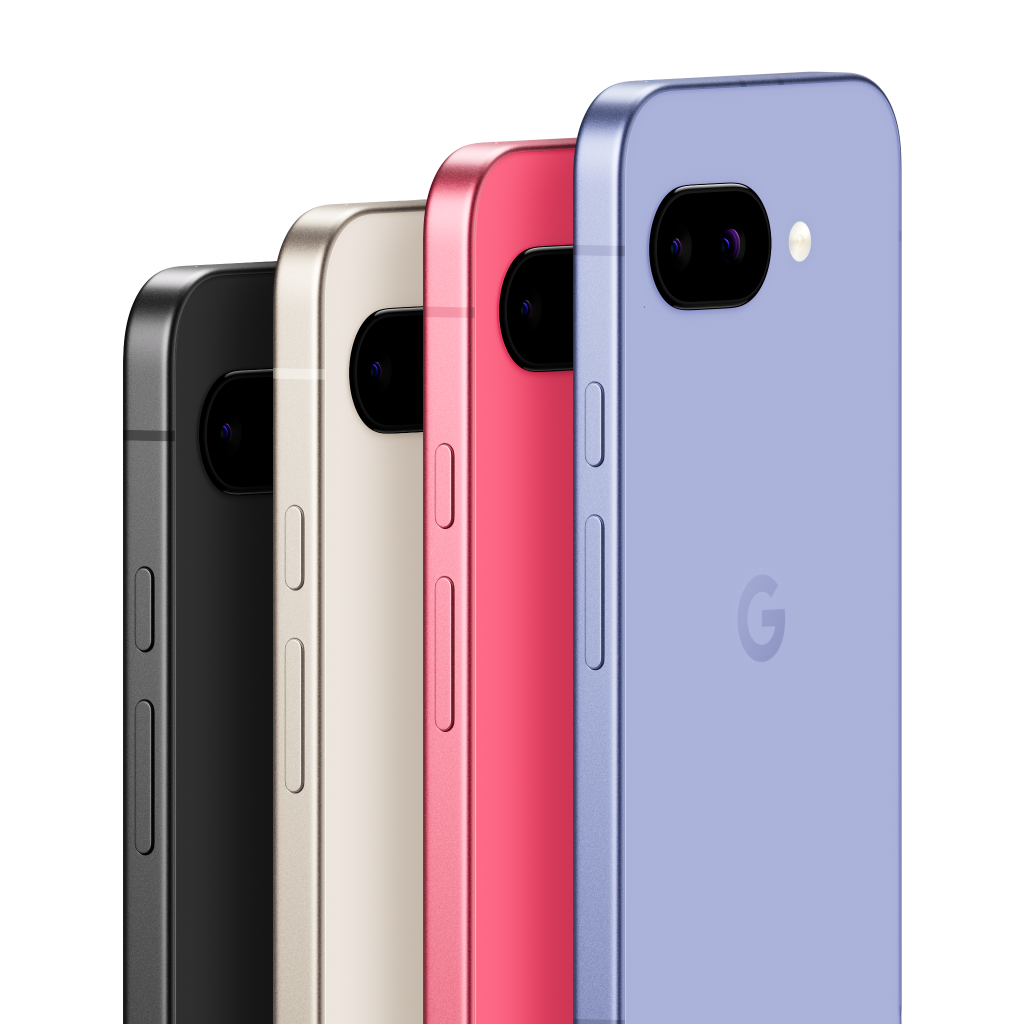 Google lancerer ny budgettelefon: Pixel 9a 2 Pixel 9a Colors Back